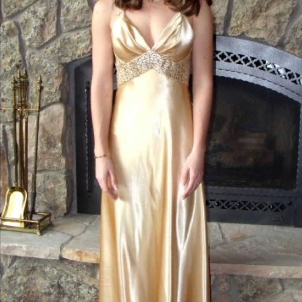 Gold Dress